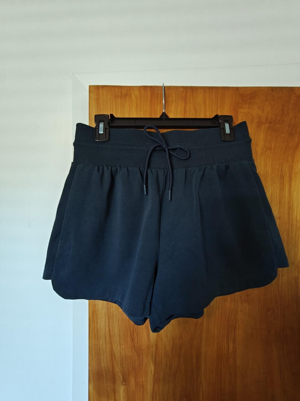 Women’s Navy Drawstring Lounge Shorts